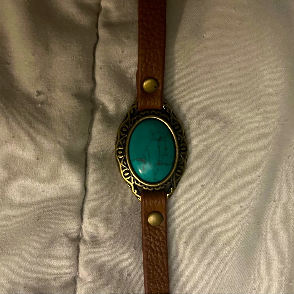 🤎🤎Premier Designs Desert Diva Wrap Reversible Bracelet. Leather NWOT - Picture 4 of 7